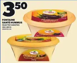 Loblaws Fontaine sante hummus offer