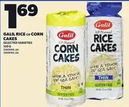 Loblaws Galil rice or corn cakes offer