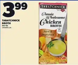 Loblaws Tabatchnick chicken broth offer