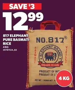 Loblaws 817 elephant pure basmati rice offer