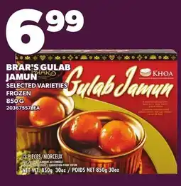 Loblaws Brar's gulab jamun offer