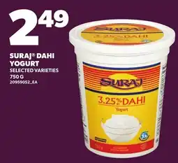 Loblaws Suraj dahi yogurt offer