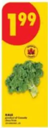 No Frills Kale offer