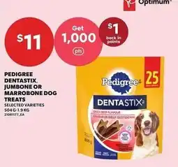 Loblaws Pedigree dentastix offer