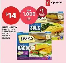 Loblaws Janes lightly dusted haddock offer
