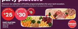 Loblaws Party Platters offer