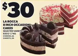 Loblaws La rocca 8 inch occasion cakes offer