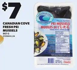 Loblaws Canadian cove fresh pei mussels offer