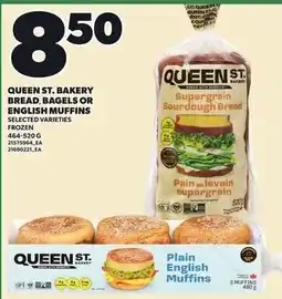Loblaws Queen st. bakery bread bagels or english muffins offer