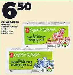 Loblaws PC Organics butter offer