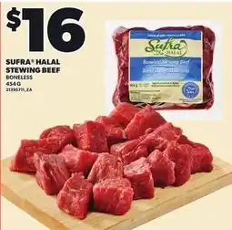 Loblaws Sufra halal stewing beef offer