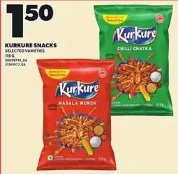 Loblaws Kurkure snacks selected varieties offer