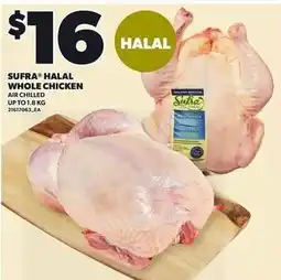 Loblaws Sufra halal whole chicken offer