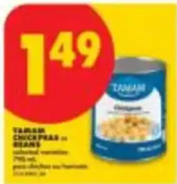 No Frills Tamam chick peas offer