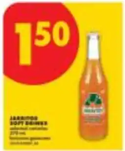 No Frills Jarritos soft drinks offer