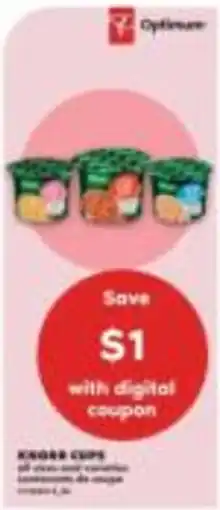 No Frills Knorr cups offer