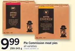 Loblaws Pie Commission meat pies offer