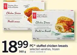 Loblaws PC stuffed chicken breasts offer