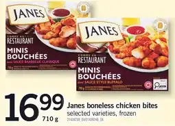 Loblaws Janes boneless chicken bites offer