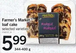 Loblaws Farmer's Market loaf cake offer