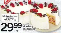 Loblaws strawberry shortcake offer