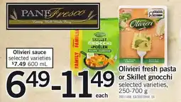 Loblaws Olivieri fresh pasta or Skillet gnocchi offer