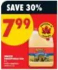 Loblaw pure vegetable oil