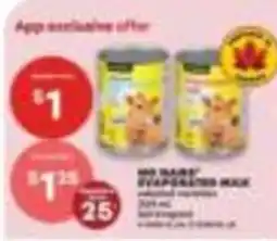 No Frills No Name evaporated milk offer