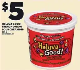 Loblaws Heluva Good! French Onion Sour Cream Dip offer