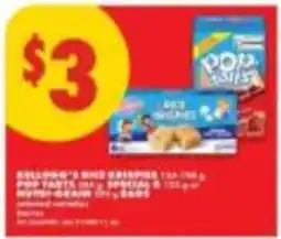 No Frills kellogg's rice Krispies offer