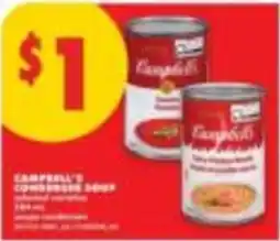 No Frills Campbell's condensed soup offer