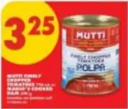 No Frills mutti finest chopped tomatoes offer