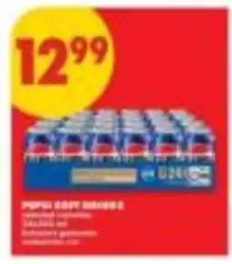 No Frills Pepsi soft drinks offer