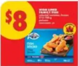 No Frills fish sticks offer