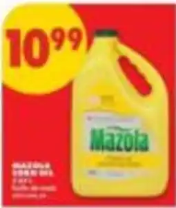 No Frills Mazola corn oil offer