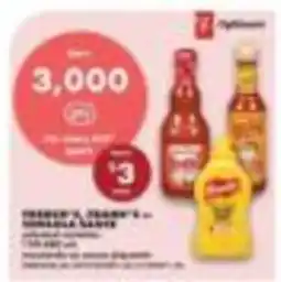 No Frills Trader's frank's hot mustard sauce offer