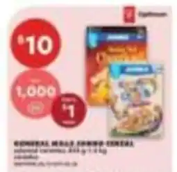 No Frills General Mills frosted cereal offer