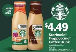 Loblaws Starbucks Frappuccino Coffee Drink offer
