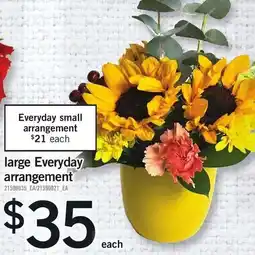 Loblaws Everyday arrangement offer