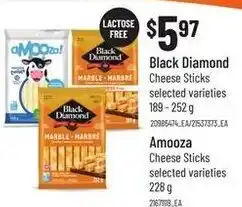 Loblaws Black Diamond Cheese Sticks offer