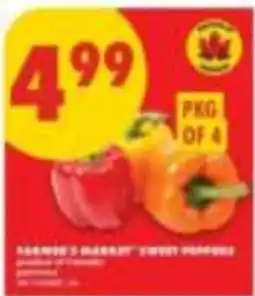No Frills Farmer's Market sweet peppers offer