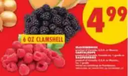 No Frills blackberry raspberries offer