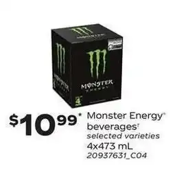 Loblaws Monster Energy beverages offer