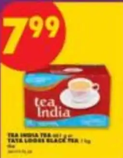 No Frills tea India tea offer