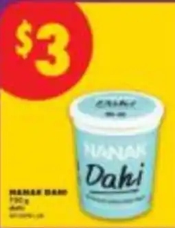 No Frills Nanak Dahi offer
