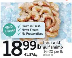 Loblaws wild shrimp offer