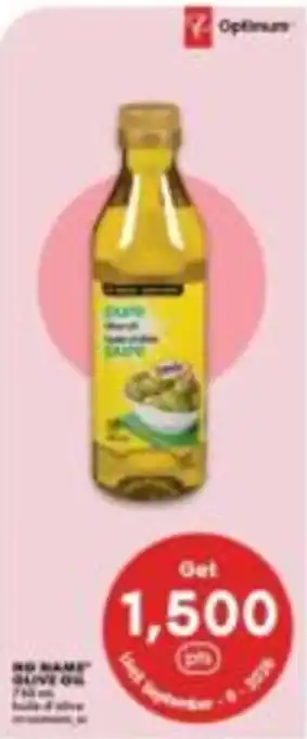 No Frills No Name olive oil offer