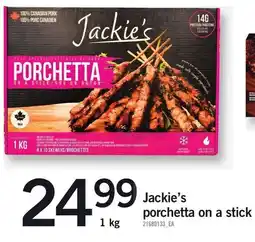 Loblaws Jackie's porchetta on a stick offer