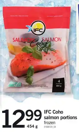 Loblaws IFC Coho salmon portions offer