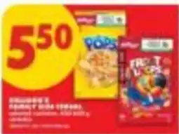 No Frills sugar's family size cereal offer